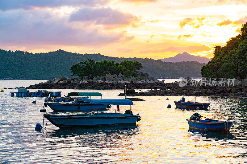 View of Tap Mun or Grass Island where is located in Sai Kung